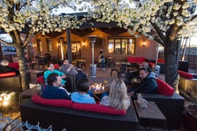 Patio at Twilight