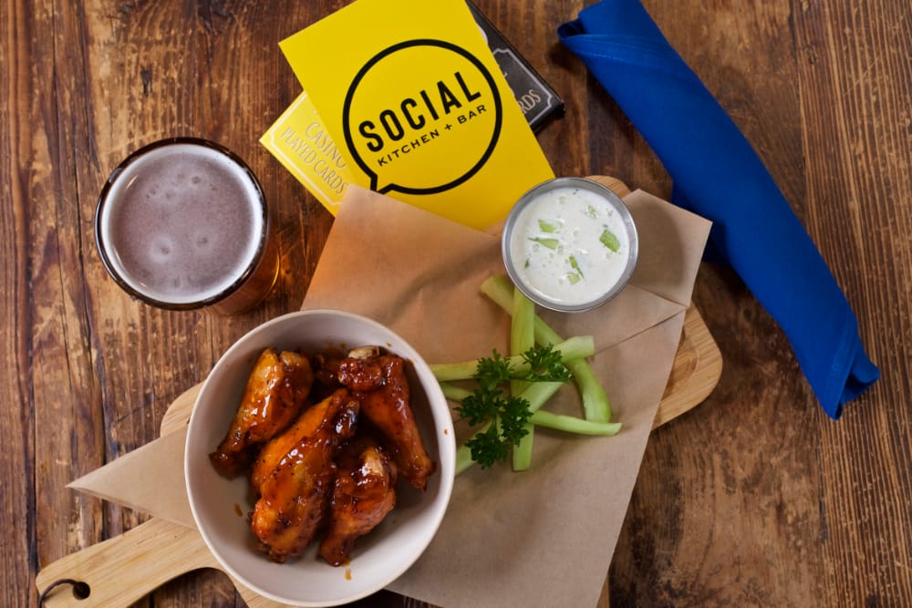 Hot Honey BBQ Wings